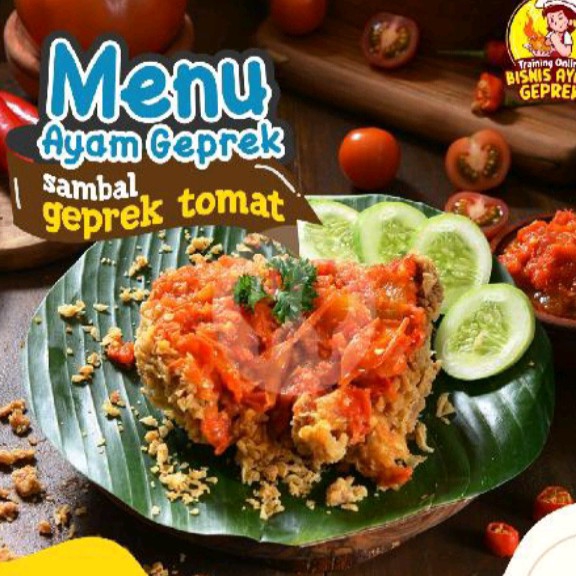 ayam geprek tomat