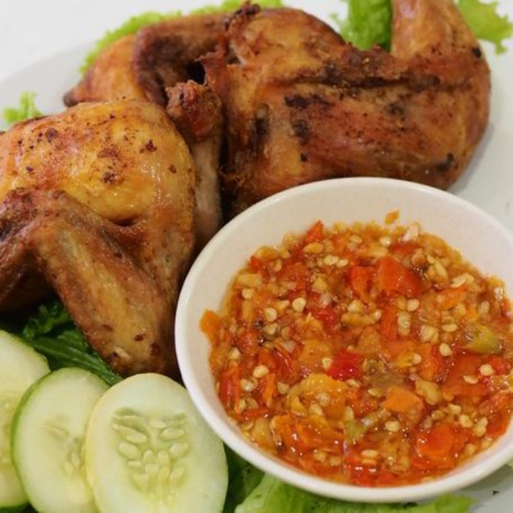 ayam kampung goreng nasi