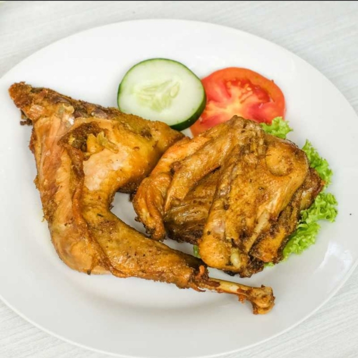 ayam kampung goreng 