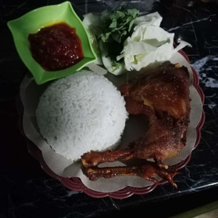 Nasi ayam kampung goreng 3