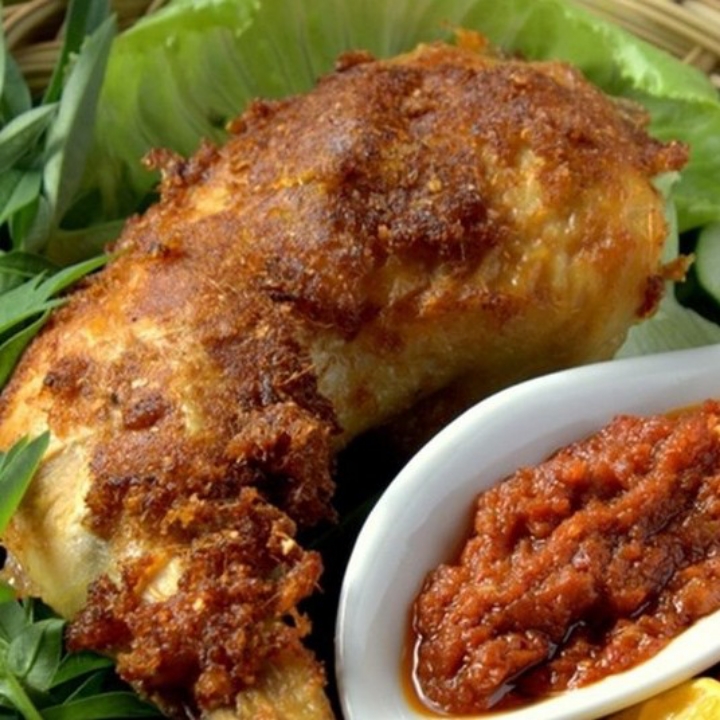 ayam kampung goreng tanpa nasi