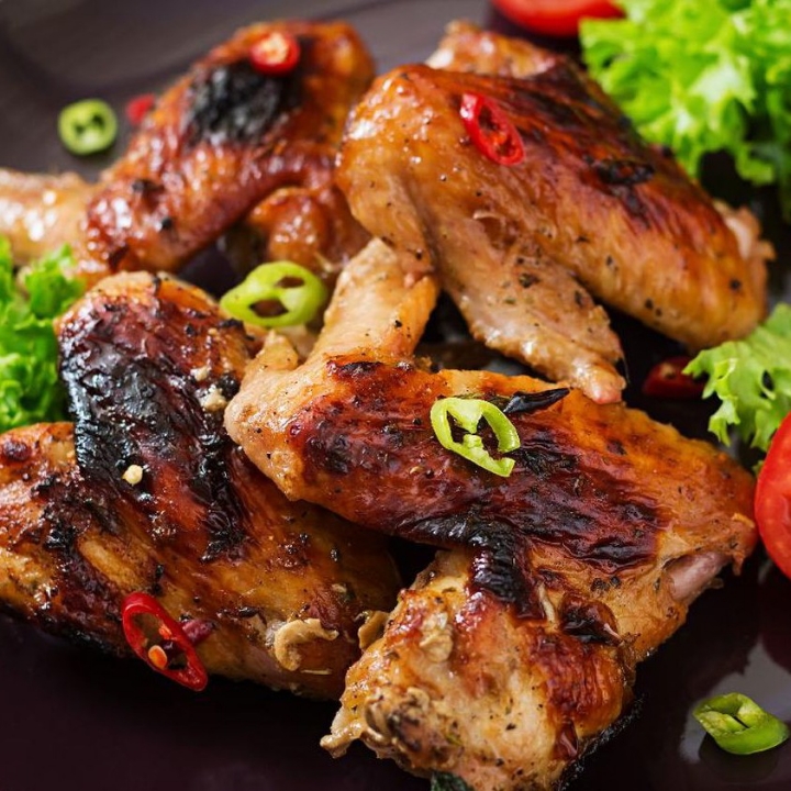ayam kampung panggang nasi