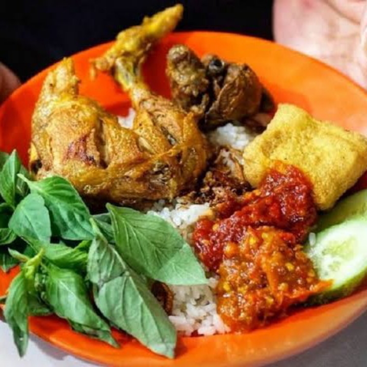 ayam lalapan tanpa nasi
