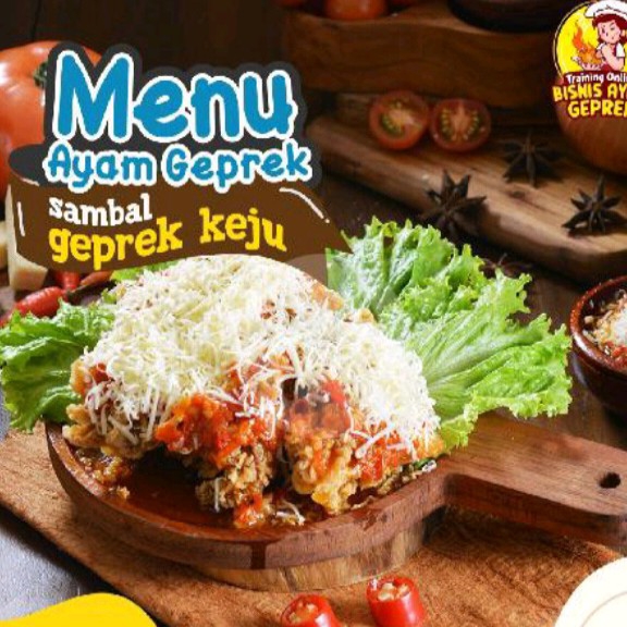 ayam sambal geprek keju