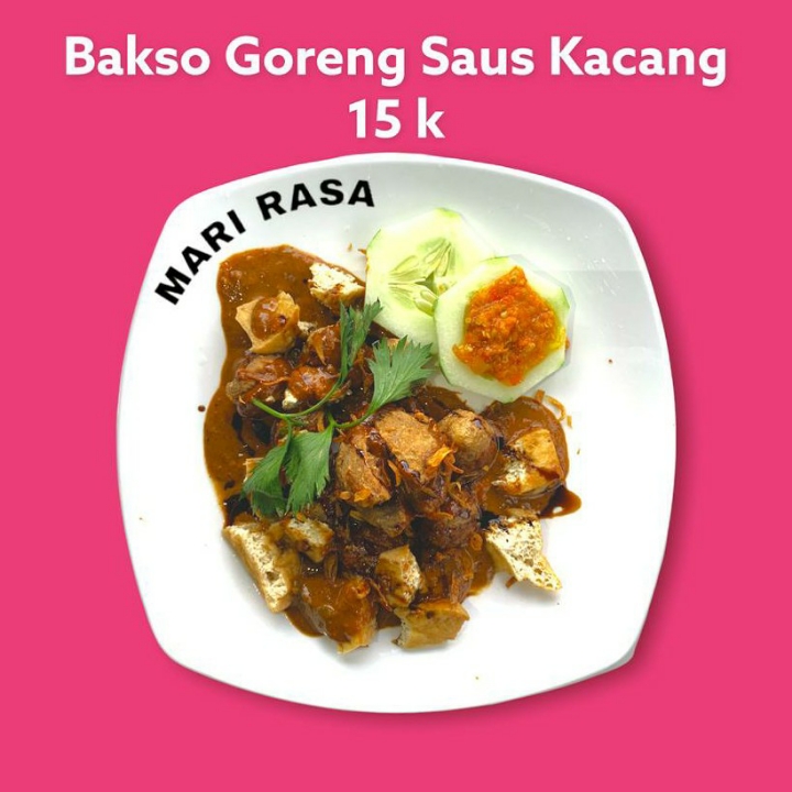 bakso goreng saus kacang