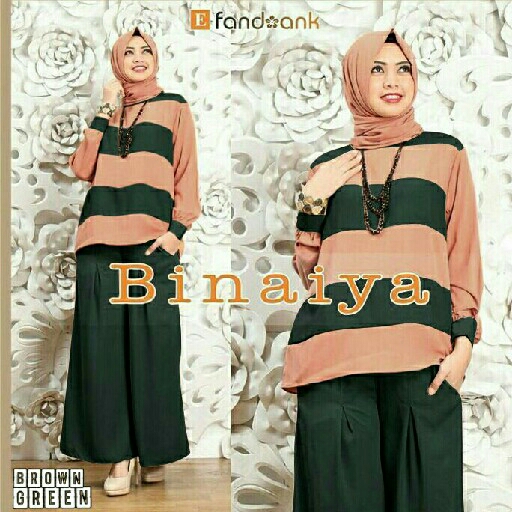 binaiya set 3 in 1 brown
