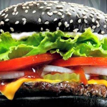 black burger nuget