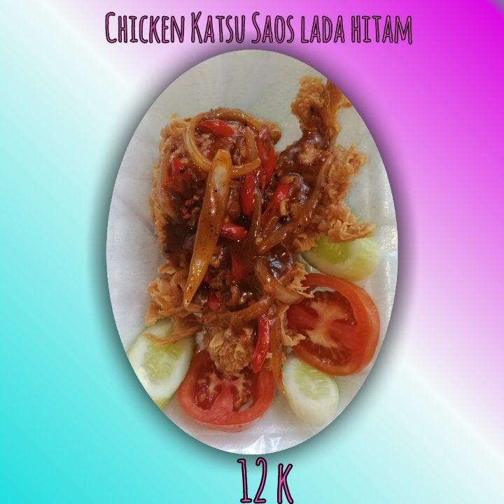 chicken katsu saos lada hitam