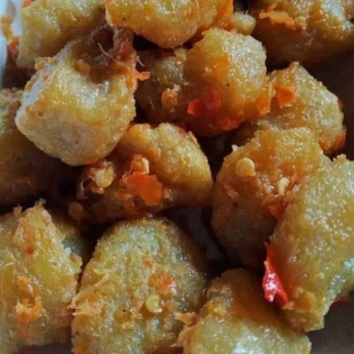 ciLok goreng kremes campur 