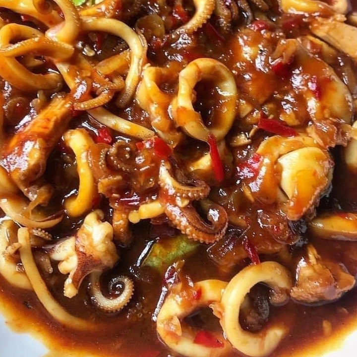 cumi pedas gila