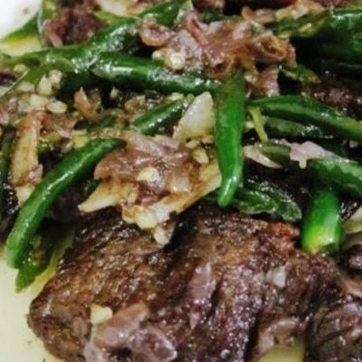 daging sapi cabe hijau 