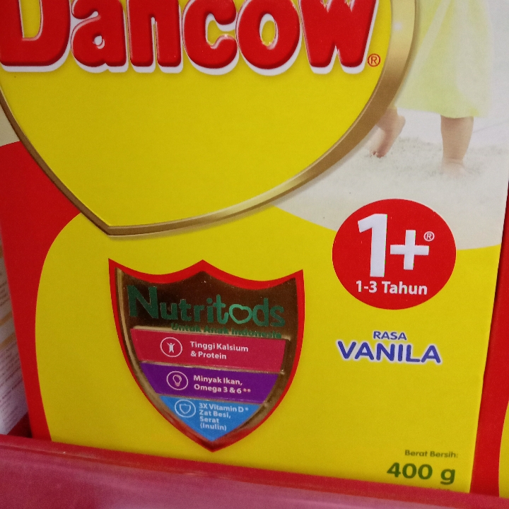 dancow1plus Vanila 400g