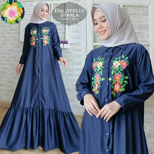 gamis balotely starla navy tk