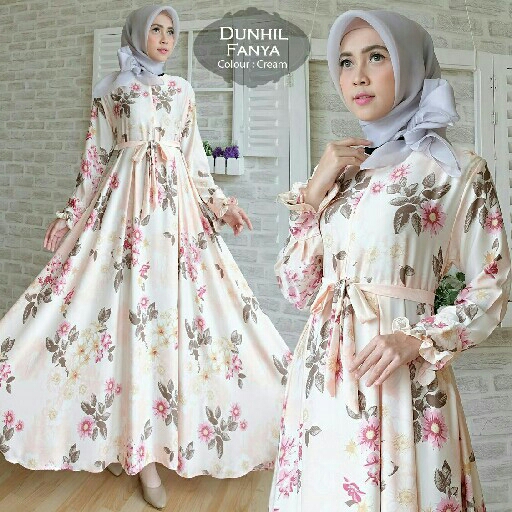 gamis dunhill fanya cream tk