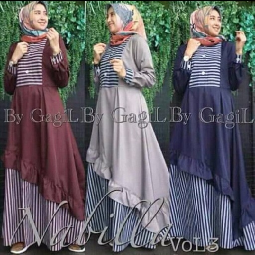 gamis nabila