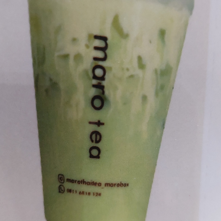 green thai tea