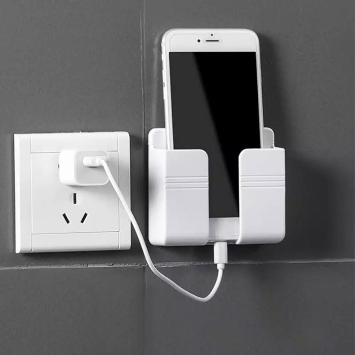 holder hp tempel dinding rak hp remot tempel