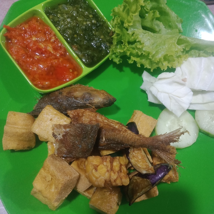 ikan asin-tahu