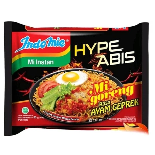 indomie ayam geprek