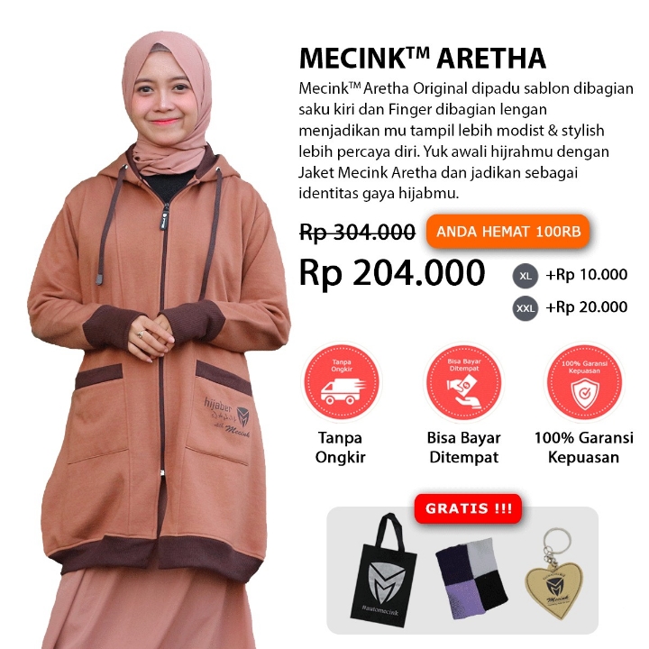 jaket aretha