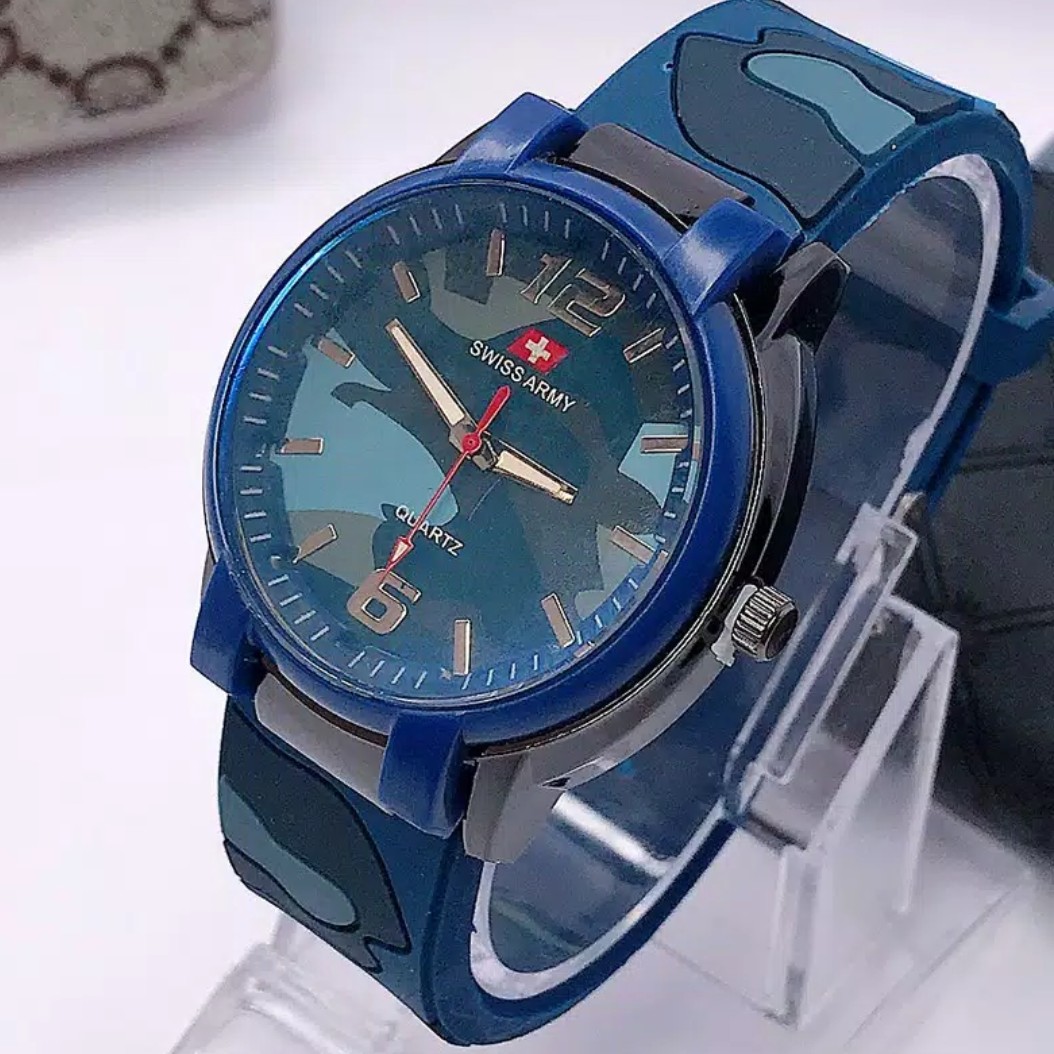 jam tangan motif loreng 2