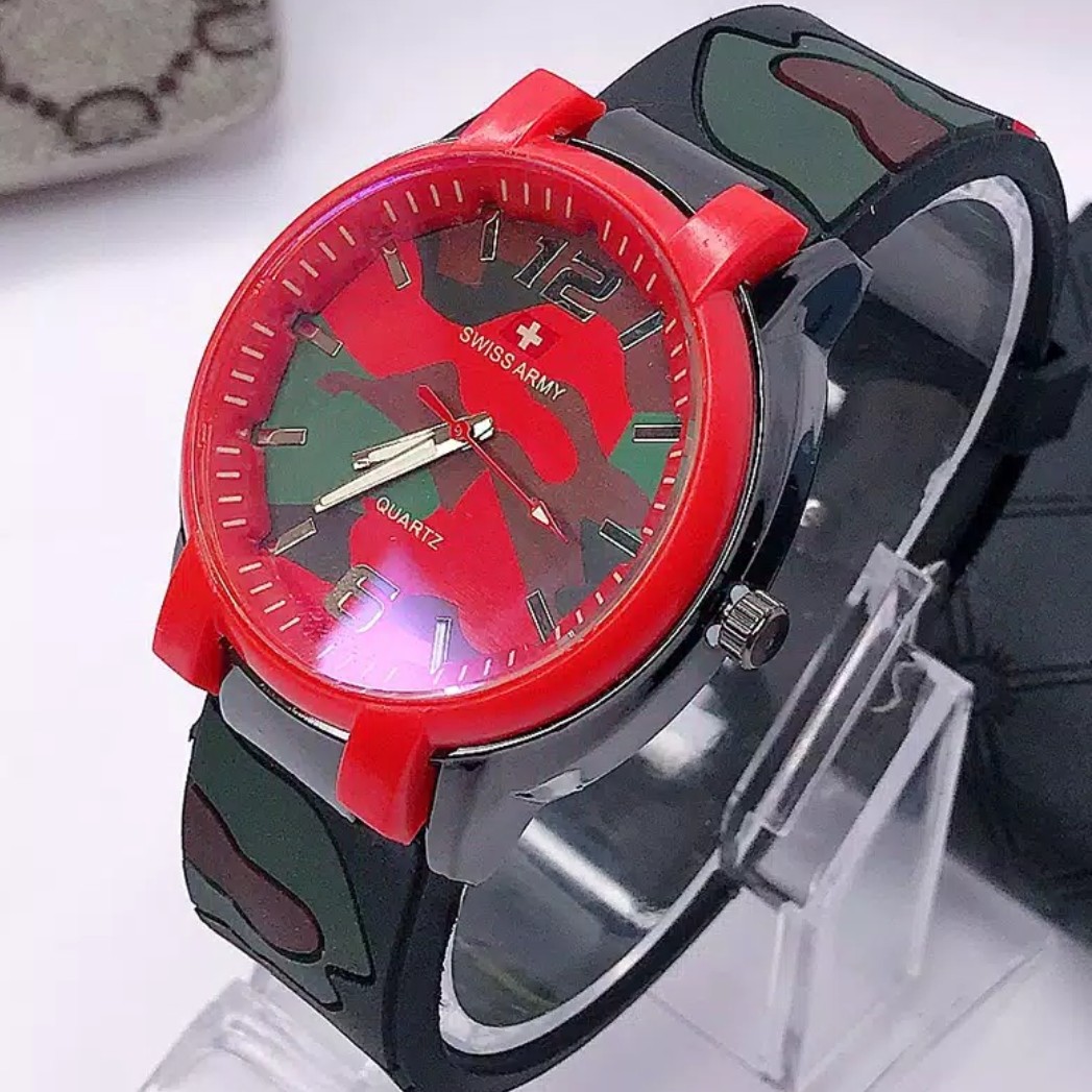 jam tangan motif loreng 3