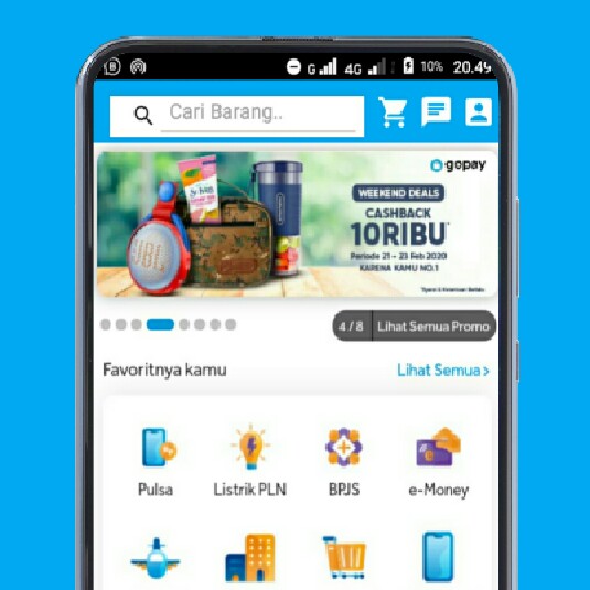 jasa deasain Apk Jagel dengan tampilan Blibli