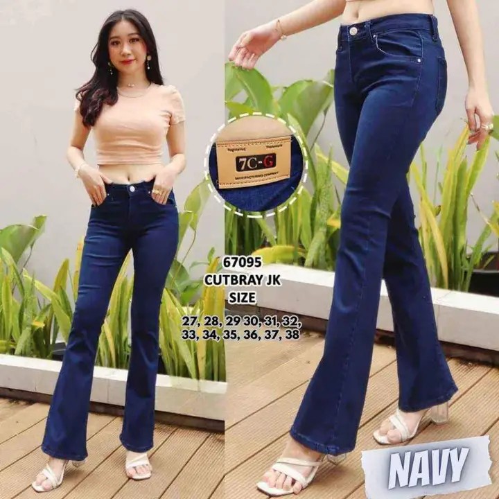 BARANG READY  List Harga Satuan Celana Jeans Panjang Wanita 4