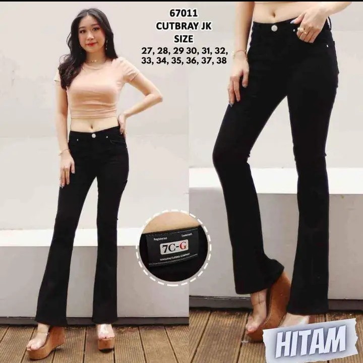 BARANG READY  List Harga Satuan Celana Jeans Panjang Wanita 5