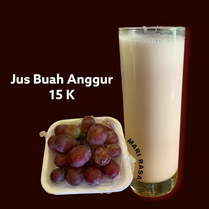 jus anggur