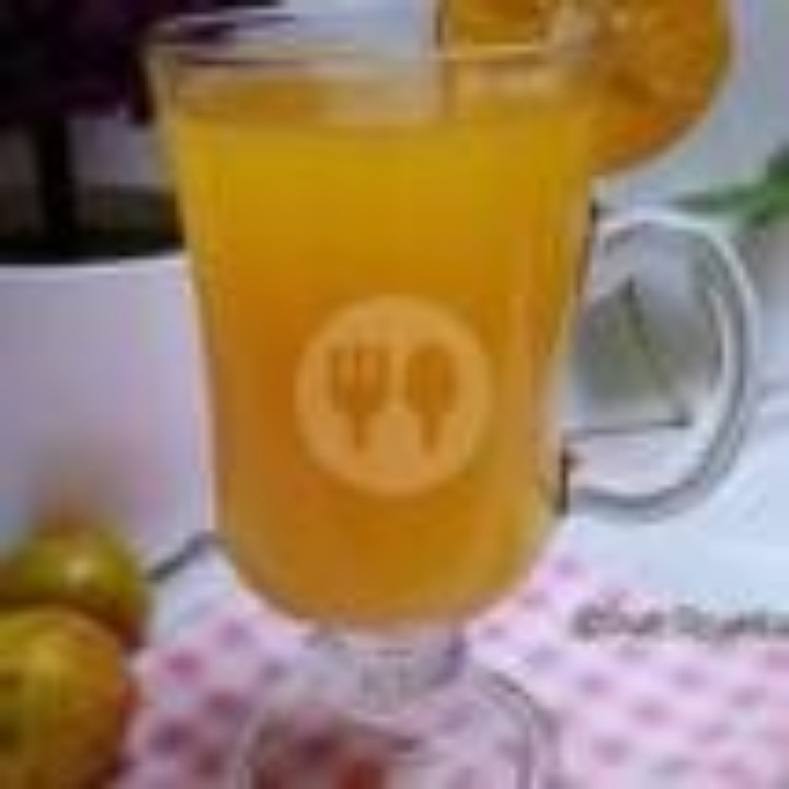 jus jeruk Panas
