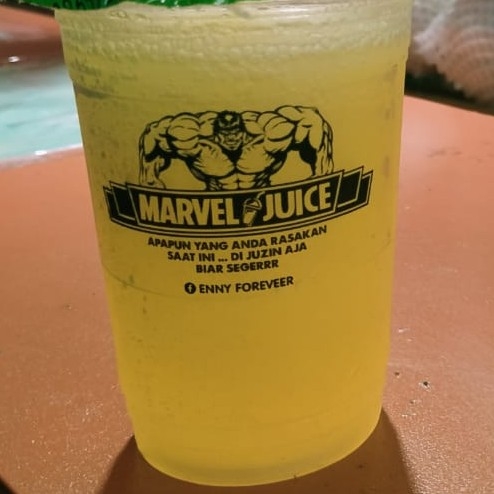 jus jeruk biasa