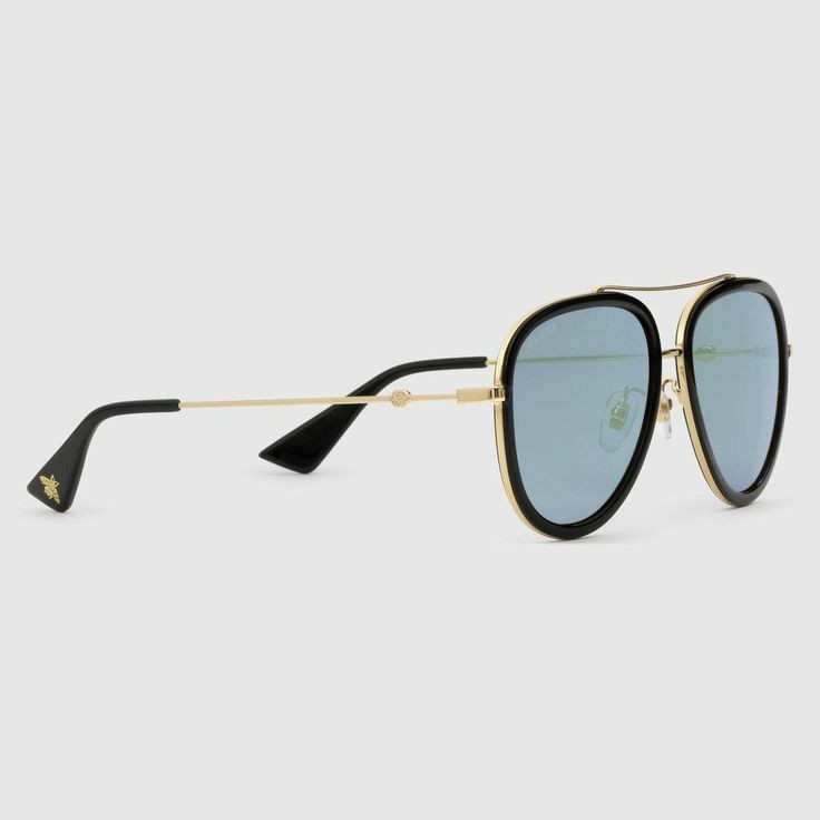 kacamata Gucci Aviator metal women