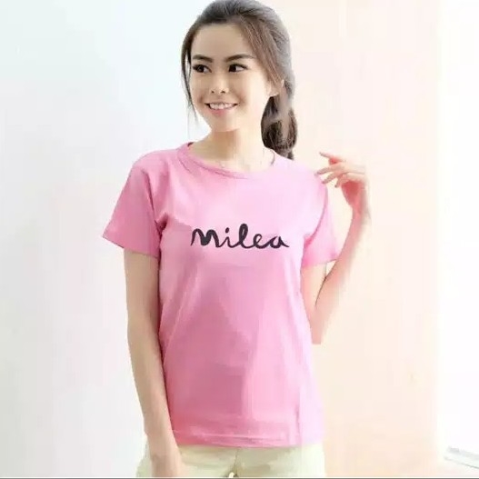 kaos WANITA  MILEA 4