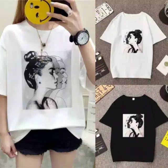 kaos face tee