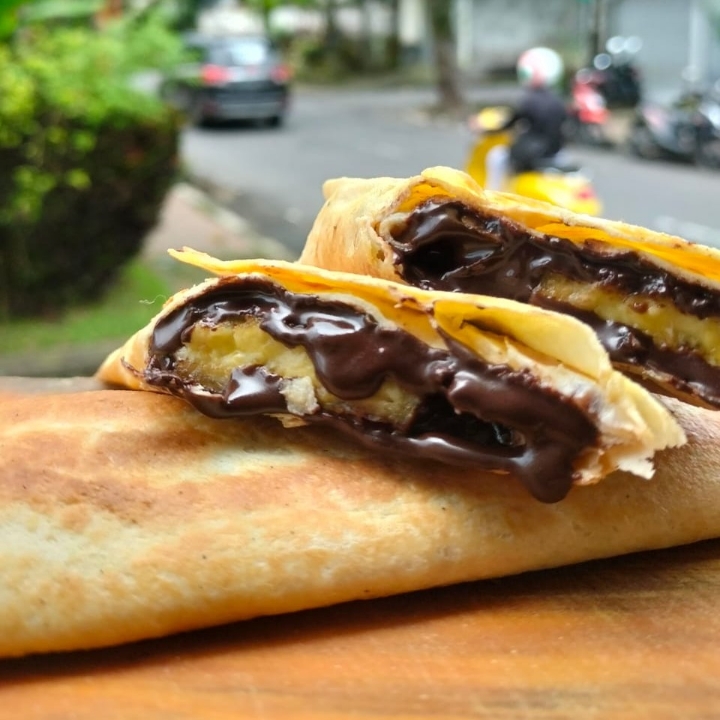 kebab pisang coklat keju