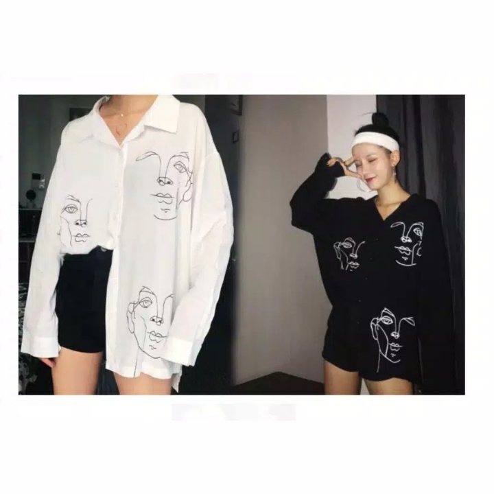 kemeja TREEFACE bahan