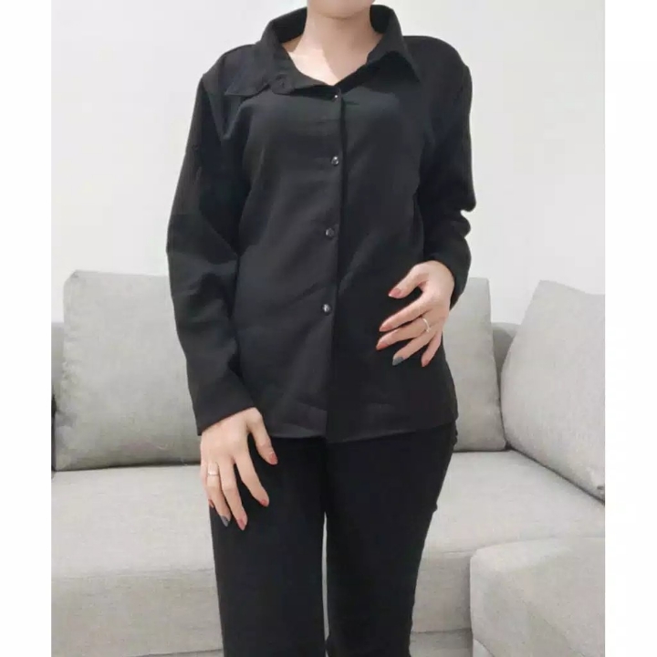 kemeja moscrepe polos 3