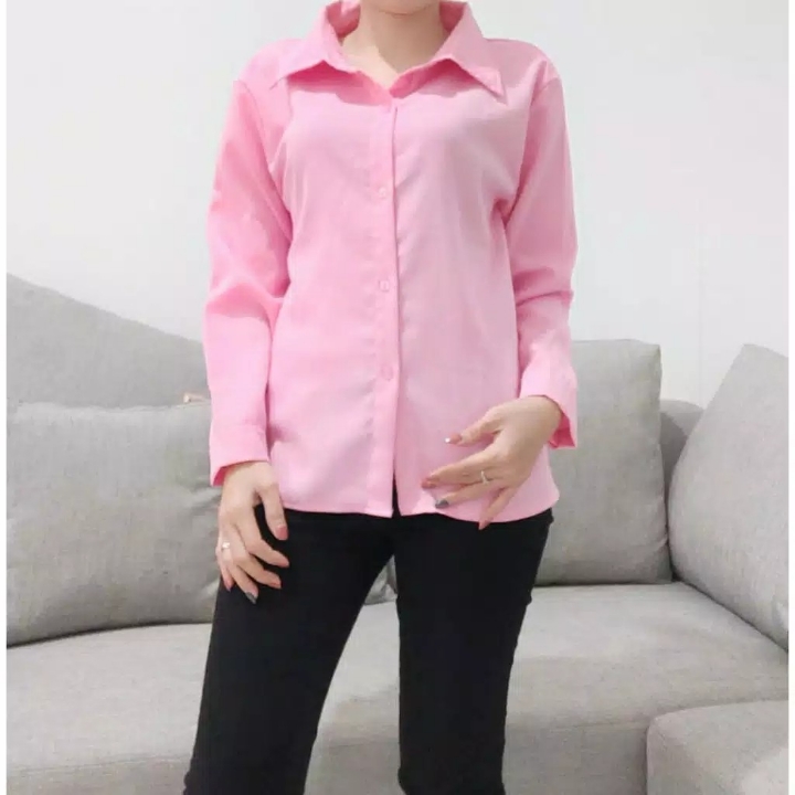 kemeja moscrepe polos 5