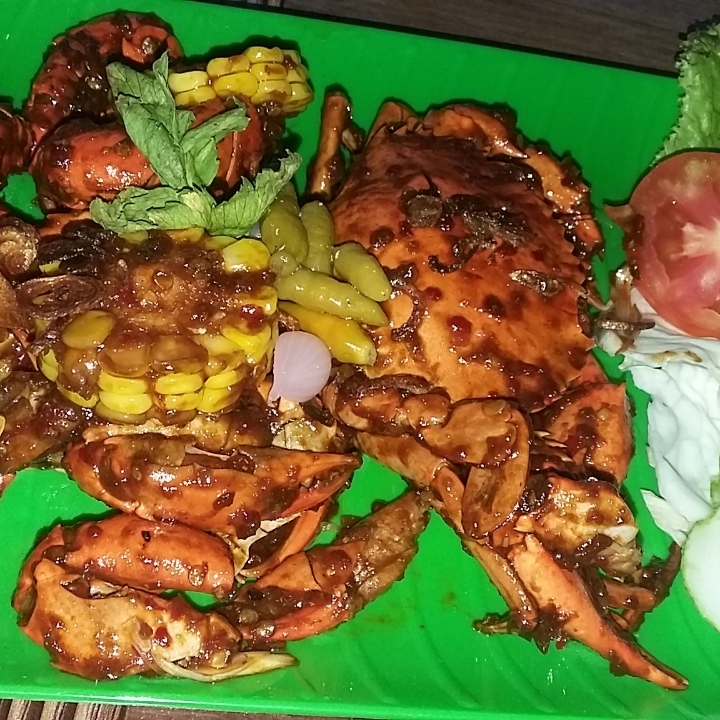 kepiting asam manis