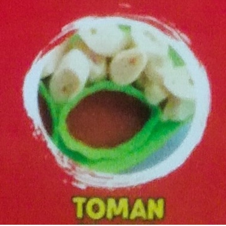 kerupuk basah ikan toman