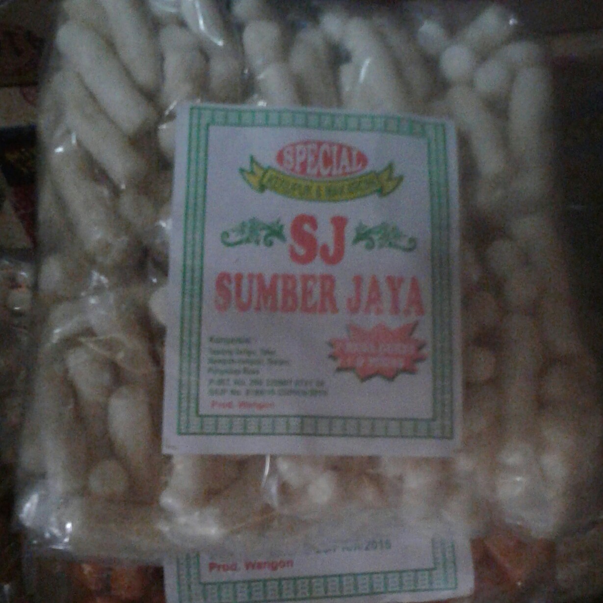 krupuk asin