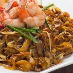 kwetiau goreng seafood 