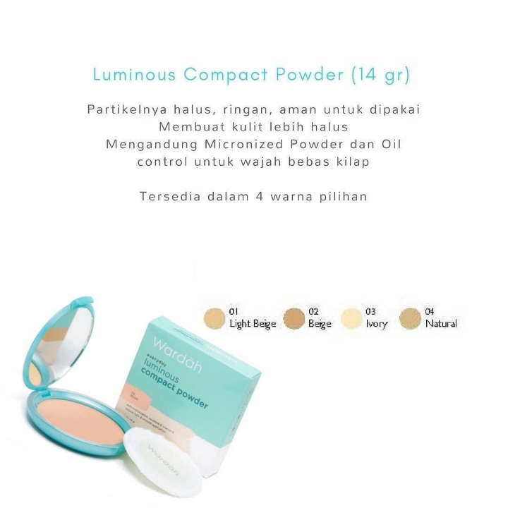 luminous compact powder