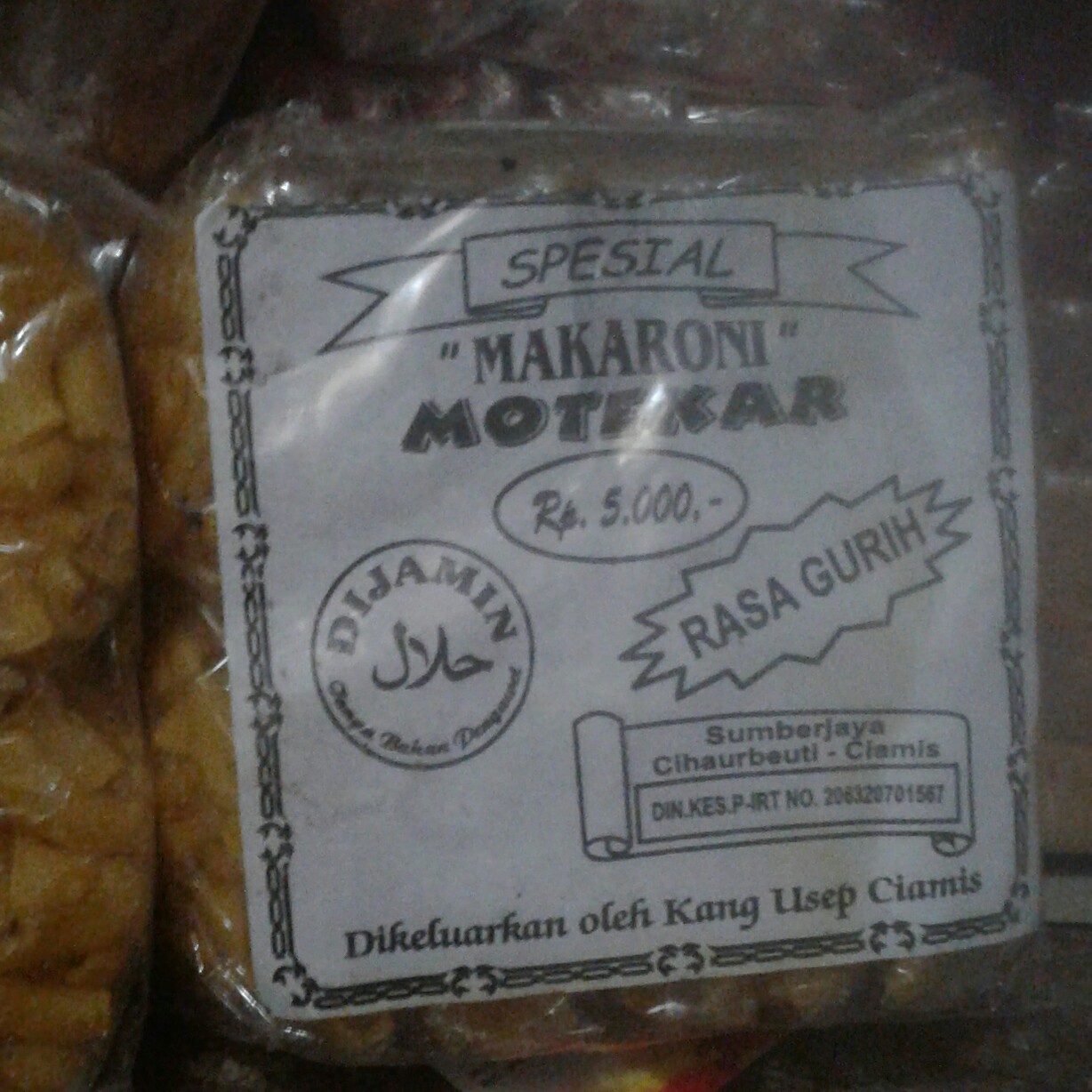 makroni Keju