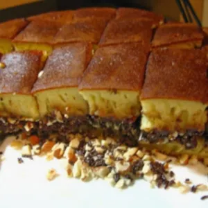 martabak manis kacang coklat