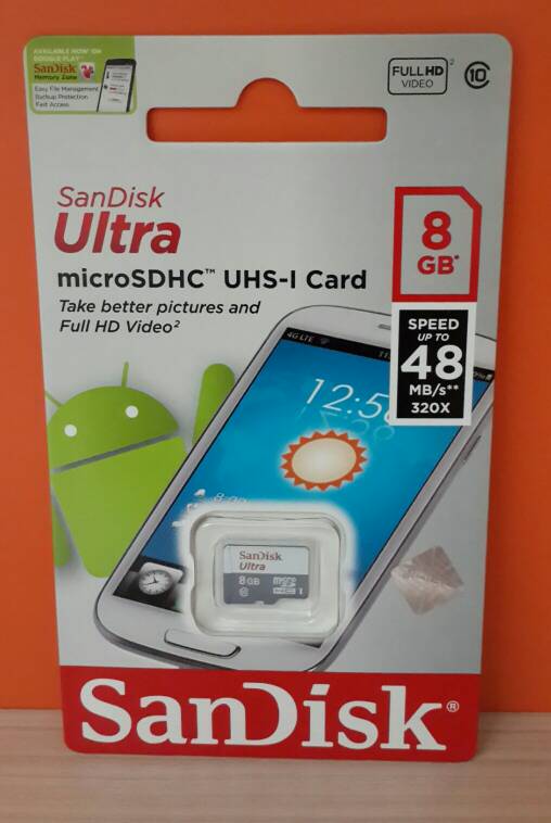 memori SanDisk 8GB