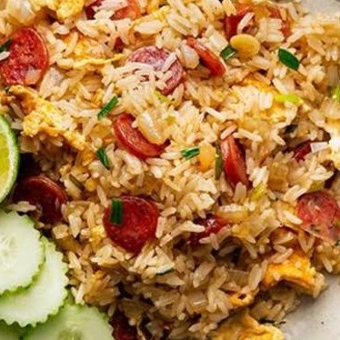 nasi goreng sosis