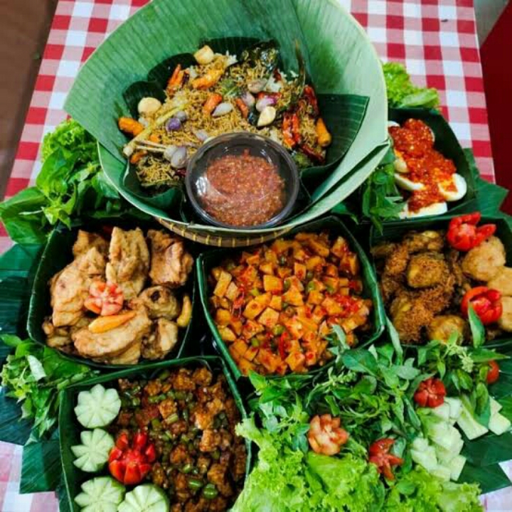 nasi liwet komplit