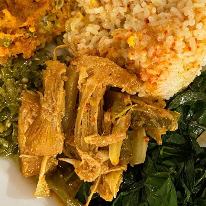 nasi padang telur